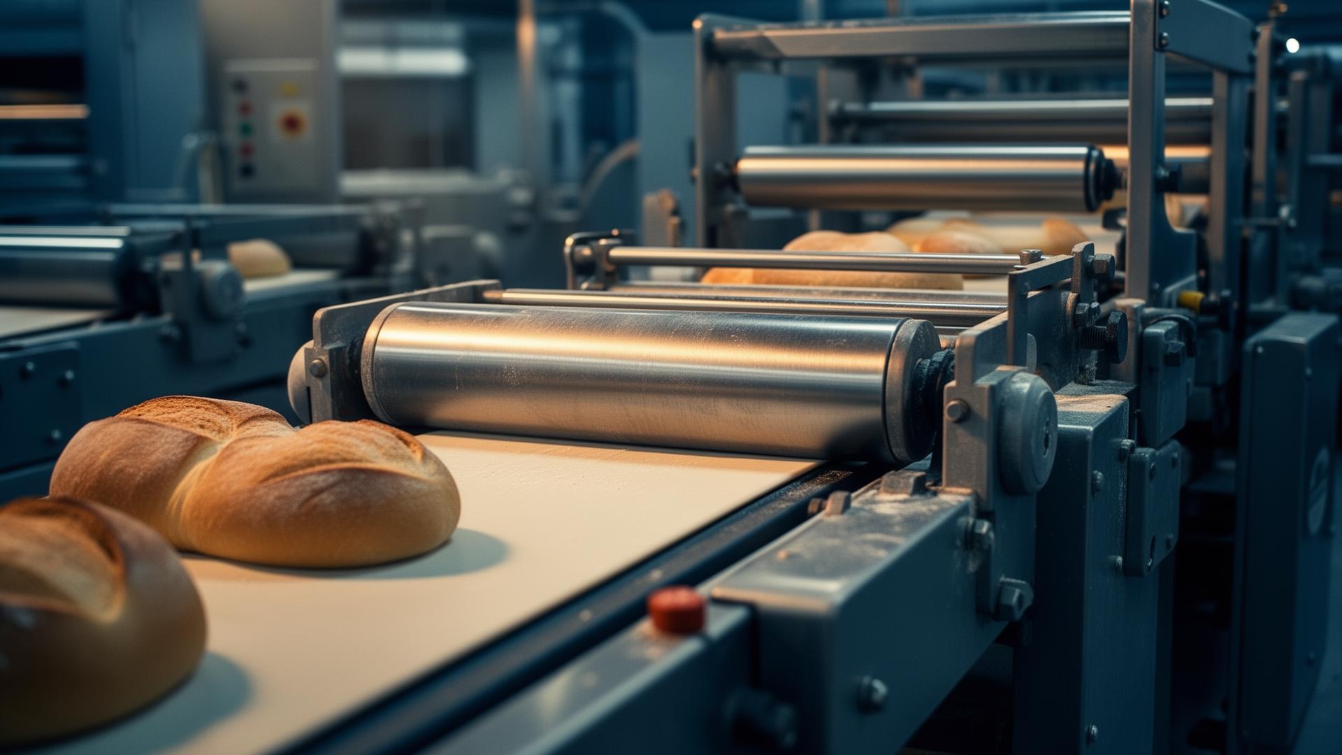 Industrial bakery production line